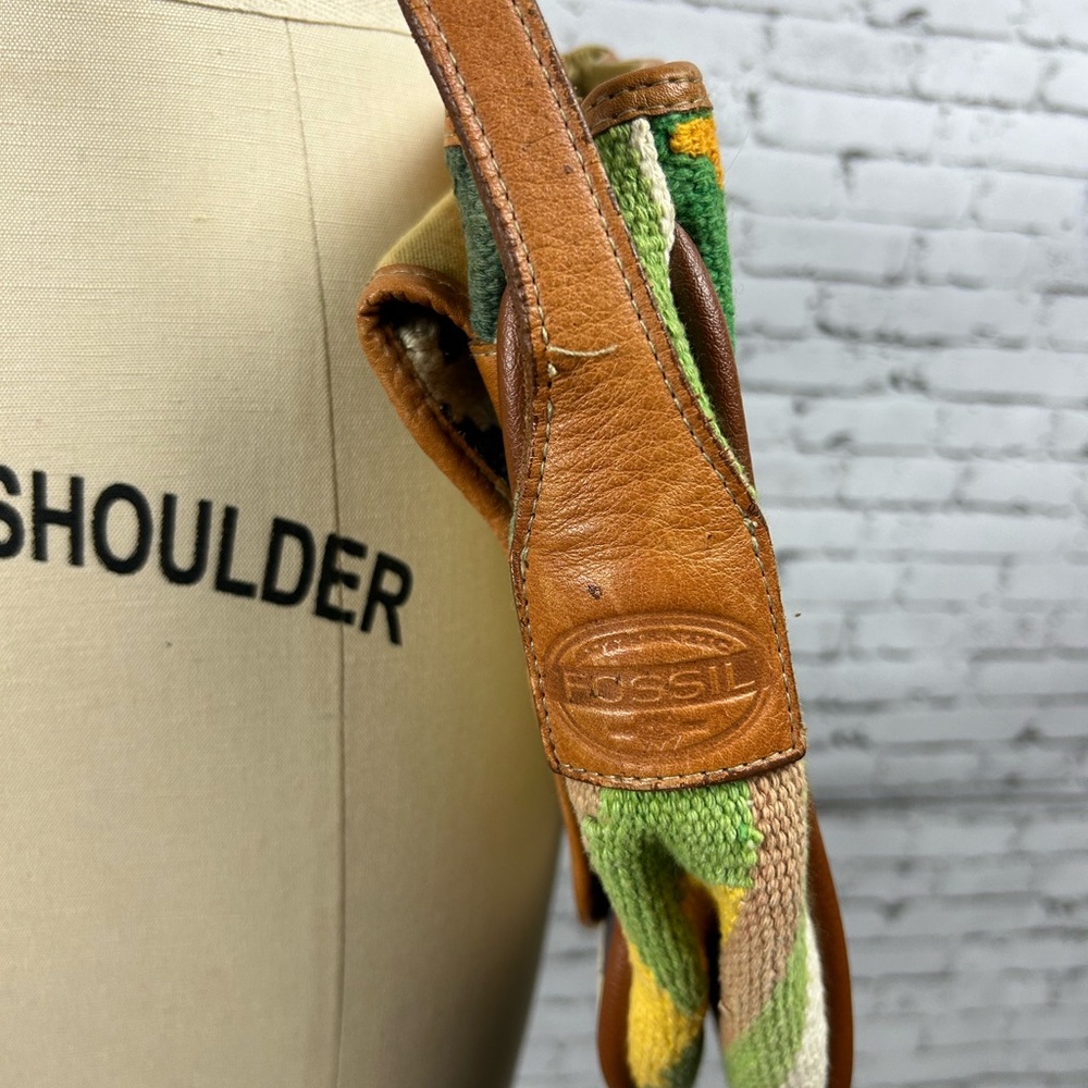 Fossil | Multicolor Patterned Boho Shoulder Bag - image 8